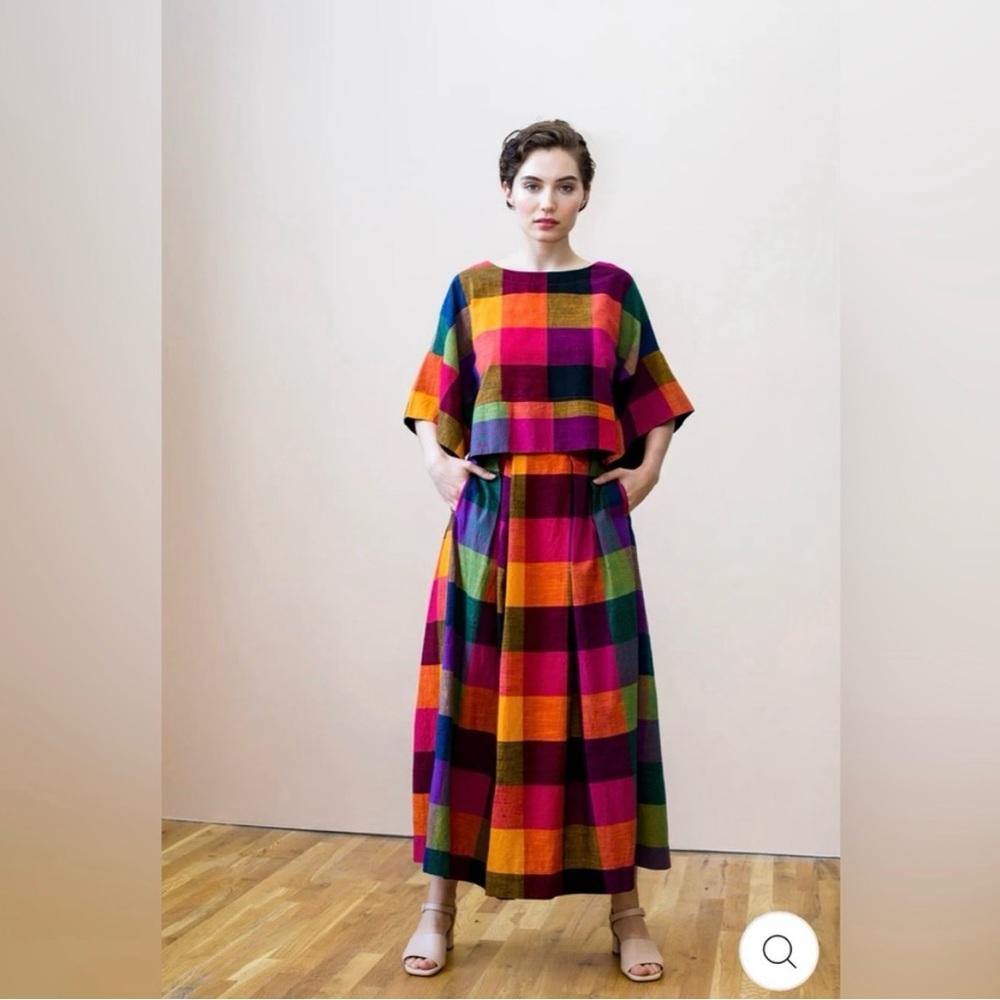 Rujuta Sheth Mira Top Multi Chex Size Small / XS